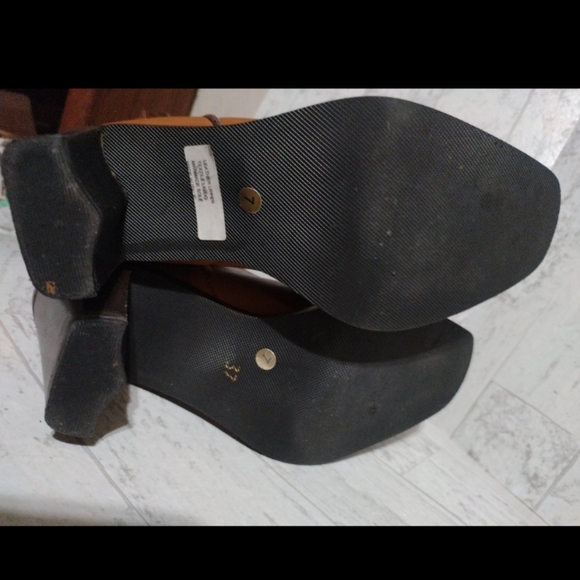 Y2K Italian leather women's boots size 6.5 Excellent - Picture 5 of 10